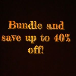 Bundle and save guys!